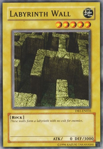 Image for Labyrinth Wall (Dark Beginning 1) (DB1-EN035) - YuGiOh