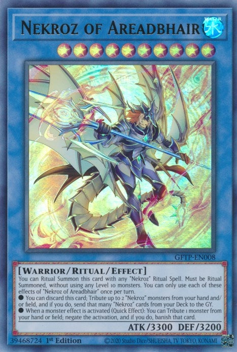 Image for Nekroz of Areadbhair (Ghosts From the Past) (GFTP-EN008) - YuGiOh