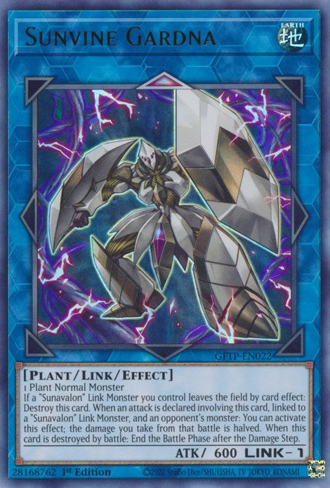 Image for Sunvine Gardna (Ghosts From the Past) (GFTP-EN022) - YuGiOh