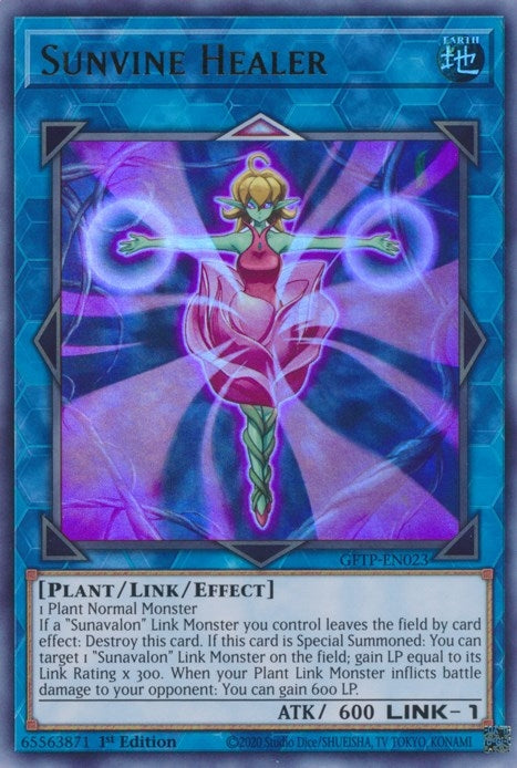 Image for Sunvine Healer (Ghosts From the Past) (GFTP-EN023) - YuGiOh