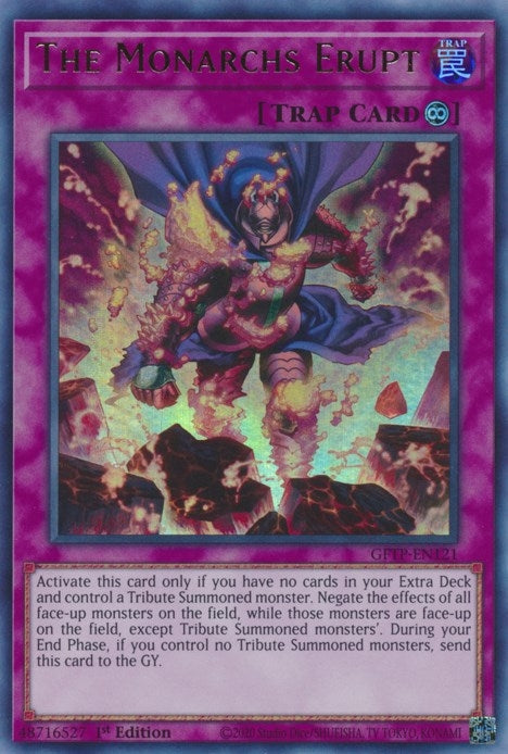 Image for The Monarchs Erupt (Ghosts From the Past) (GFTP-EN121) - YuGiOh
