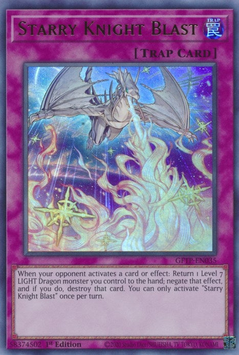 Image for Starry Knight Blast (Ghosts From the Past) (GFTP-EN035) - YuGiOh