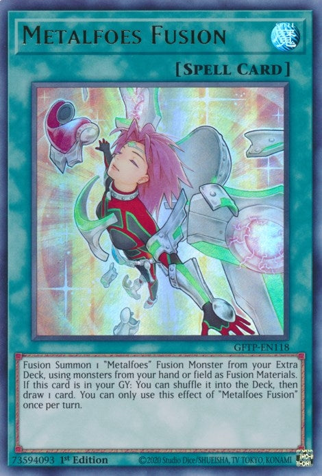 Image for Metalfoes Fusion (Ghosts From the Past) (GFTP-EN118) - YuGiOh