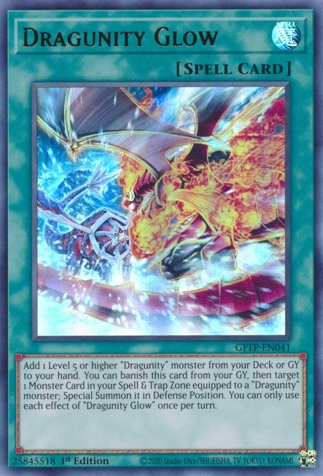 Image for Dragunity Glow (Ghosts From the Past) (GFTP-EN041) - YuGiOh