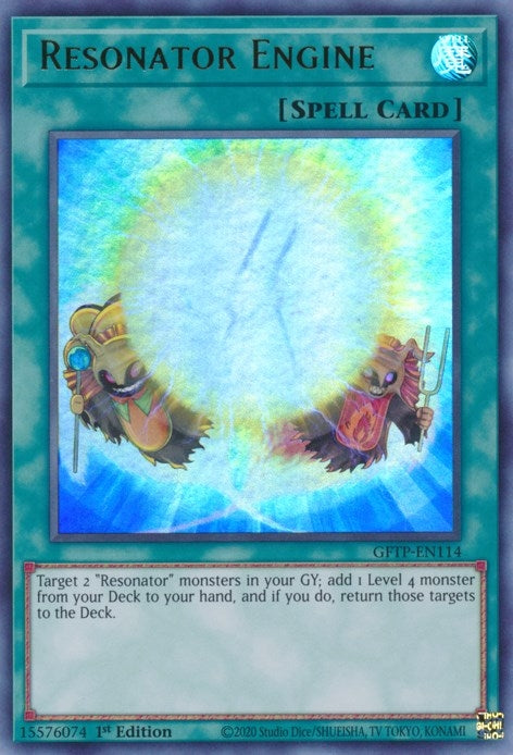 Image for Resonator Engine (Ghosts From the Past) (GFTP-EN114) - YuGiOh