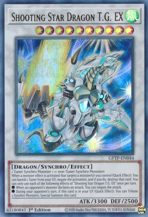 Image for Shooting Star Dragon T.G. EX (Ghosts From the Past) (GFTP-EN044) - YuGiOh