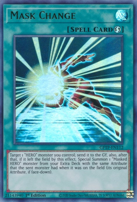Image for Mask Change (Ghosts From the Past) (GFTP-EN112) - YuGiOh