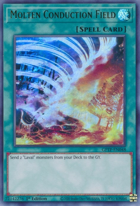 Image for Molten Conduction Field (Ghosts From the Past) (GFTP-EN048) - YuGiOh