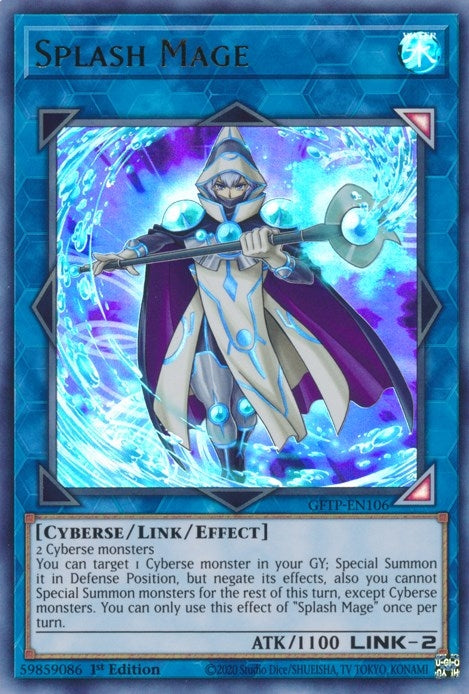 Image for Splash Mage (Ghosts From the Past) (GFTP-EN106) - YuGiOh
