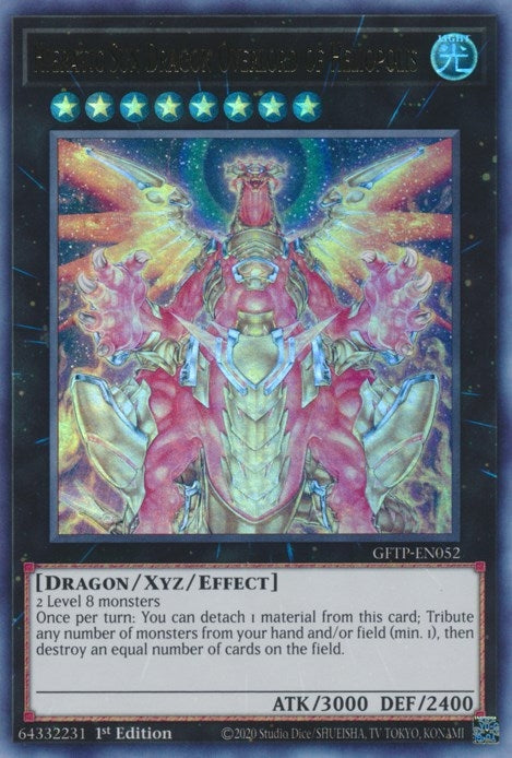 Image for Hieratic Sun Dragon Overlord of Heliopolis (Ghosts From the Past) (GFTP-EN052) - YuGiOh
