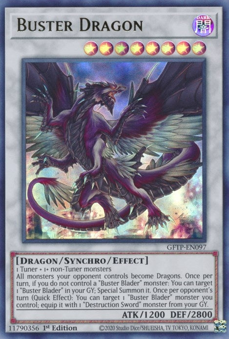 Image for Buster Dragon (Ghosts From the Past) (GFTP-EN097) - YuGiOh