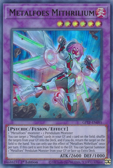 Image for Metalfoes Mithrilium (Ghosts From the Past) (GFTP-EN095) - YuGiOh