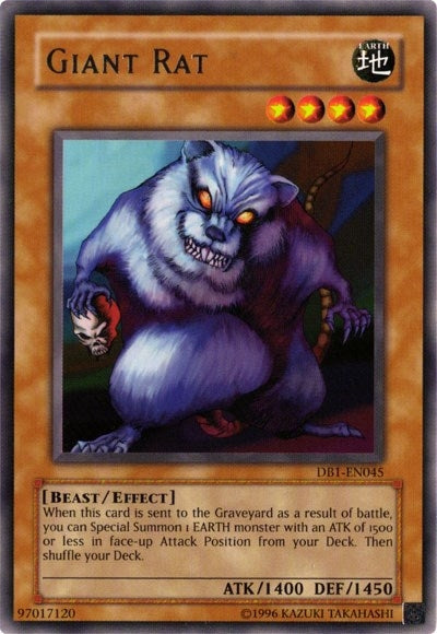 Image for Giant Rat (Dark Beginning 1) (DB1-EN045) - YuGiOh