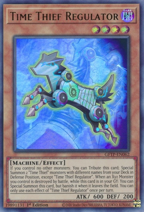 Image for Time Thief Regulator (Ghosts From the Past) (GFTP-EN062) - YuGiOh