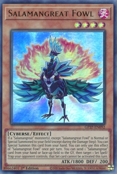 Image for Salamangreat Fowl (Ghosts From the Past) (GFTP-EN092) - YuGiOh