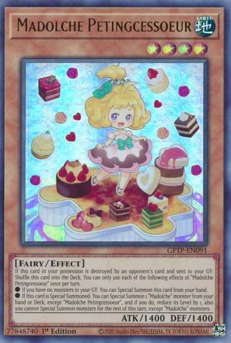 Image for Madolche Petingcessoeur (Ghosts From the Past) (GFTP-EN091) - YuGiOh