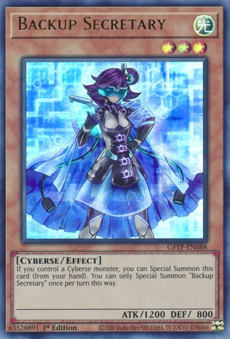 Image for Backup Secretary (Ghosts From the Past) (GFTP-EN088) - YuGiOh