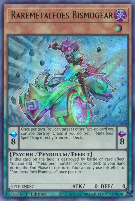 Image for Raremetalfoes Bismugear (Ghosts From the Past) (GFTP-EN087) - YuGiOh