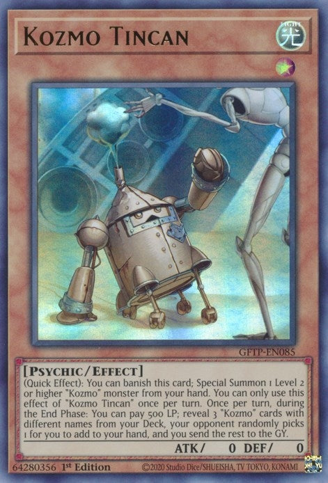 Image for Kozmo Tincan (Ghosts From the Past) (GFTP-EN085) - YuGiOh