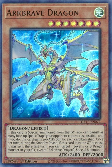 Image for Arkbrave Dragon (Ghosts From the Past) (GFTP-EN072) - YuGiOh