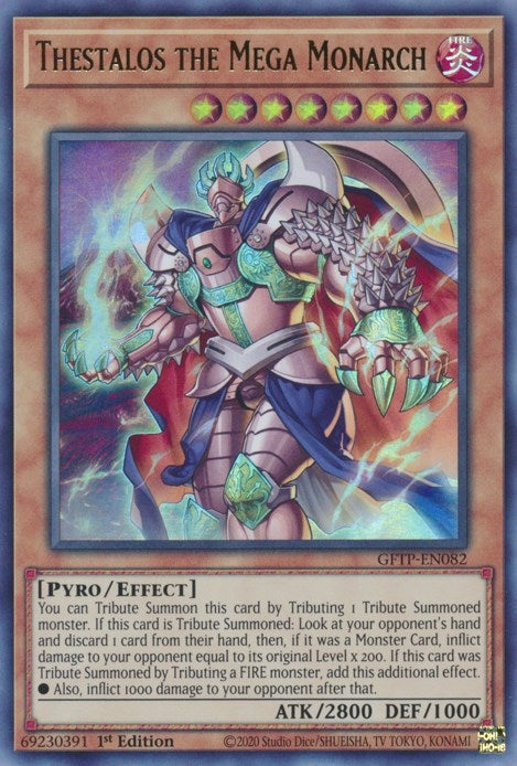 Image for Thestalos the Mega Monarch (Ghosts From the Past) (GFTP-EN082) - YuGiOh