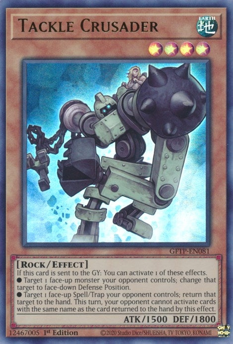 Image for Tackle Crusader (Ghosts From the Past) (GFTP-EN081) - YuGiOh
