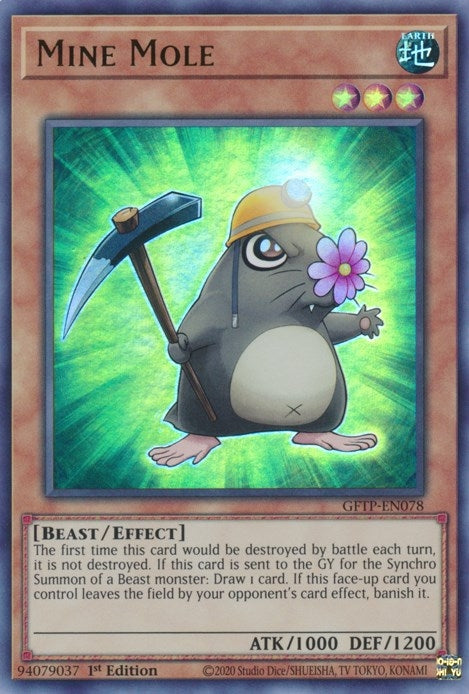 Image for Mine Mole (Ghosts From the Past) (GFTP-EN078) - YuGiOh