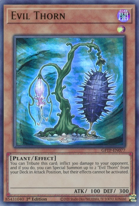 Image for Evil Thorn (Ghosts From the Past) (GFTP-EN077) - YuGiOh