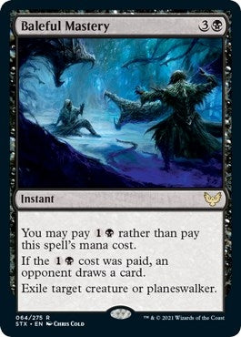 Image for Baleful Mastery (Strixhaven: School of Mages) (64) - Magic: The Gathering