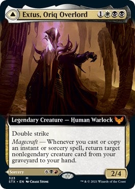 Image for Extus, Oriq Overlord (Extended Art) (Strixhaven: School of Mages) (323) - Magic: The Gathering