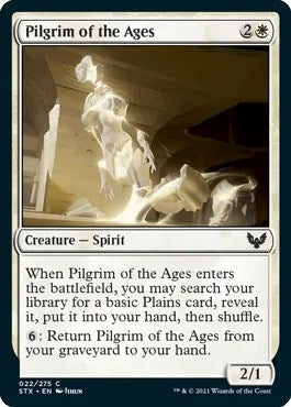 Image for Pilgrim of the Ages (Strixhaven: School of Mages) (22) - Magic: The Gathering