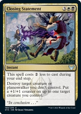 Image for Closing Statement (Strixhaven: School of Mages) (169) - Magic: The Gathering