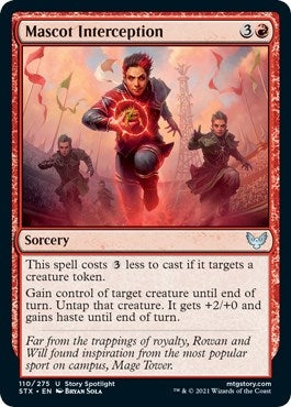 Image for Mascot Interception (Strixhaven: School of Mages) (110) - Magic: The Gathering