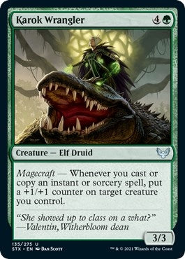 Image for Karok Wrangler (Strixhaven: School of Mages) (135) - Magic: The Gathering