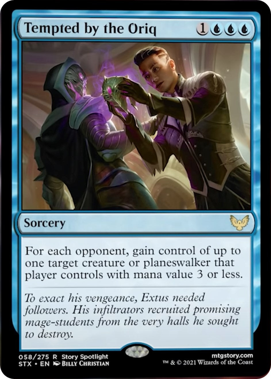 Image for Tempted by the Oriq (Strixhaven: School of Mages) (58) - Magic: The Gathering