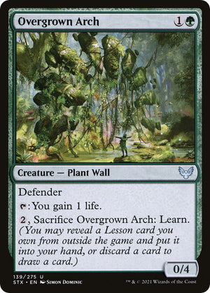 Image for Overgrown Arch (Strixhaven: School of Mages) (139) - Magic: The Gathering