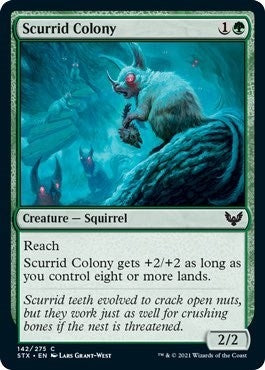 Image for Scurrid Colony (Strixhaven: School of Mages) (142) - Magic: The Gathering