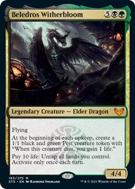 Image for Beledros Witherbloom (Strixhaven: School of Mages) (163) - Magic: The Gathering