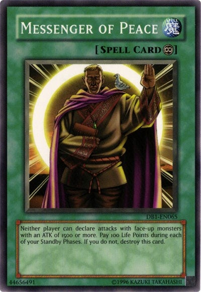 Image for Messenger of Peace (Dark Beginning 1) (DB1-EN065) - YuGiOh