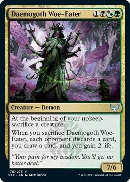 Image for Daemogoth Woe-Eater (Strixhaven: School of Mages) (175) - Magic: The Gathering