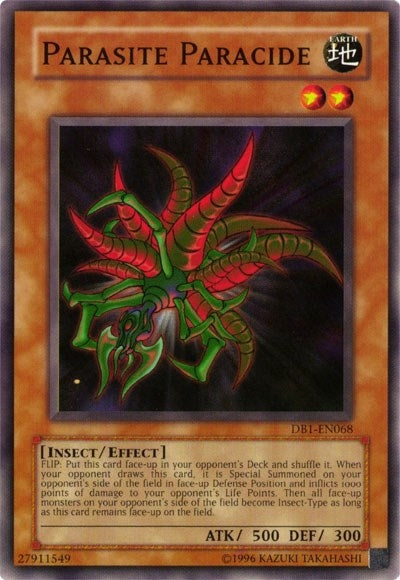 Image for Parasite Paracide (Dark Beginning 1) (DB1-EN068) - YuGiOh