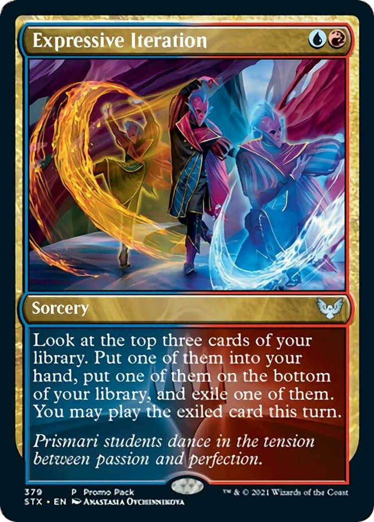 Image for Expressive Iteration (Promo Pack: Strixhaven) (379) - Magic: The Gathering