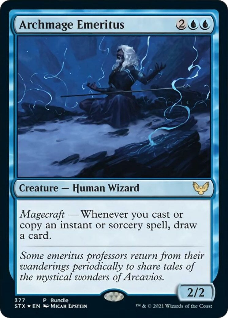 Image for Archmage Emeritus (STX Bundle) - Magic: The Gathering