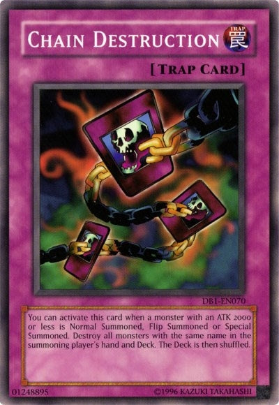 Image for Chain Destruction (Dark Beginning 1) (DB1-EN070) - YuGiOh