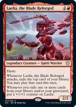 Image for Laelia, the Blade Reforged (Commander 2021) (53) - Magic: The Gathering