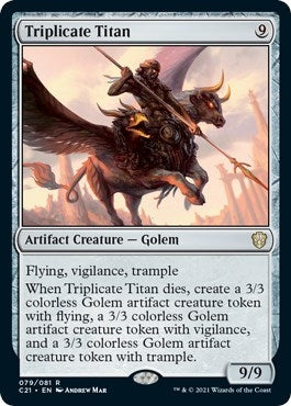 Image for Triplicate Titan (Commander 2021) (79) - Magic: The Gathering