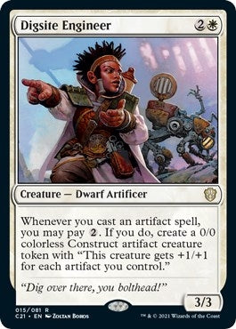 Image for Digsite Engineer (Commander 2021) (15) - Magic: The Gathering