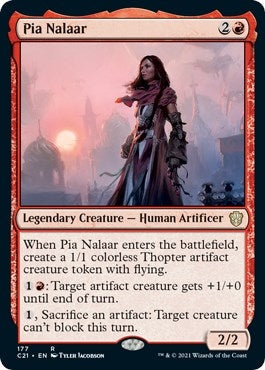 Image for Pia Nalaar (Commander 2021) (177) - Magic: The Gathering
