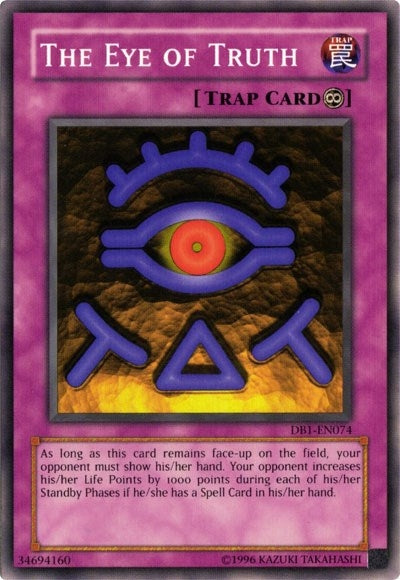 Image for The Eye of Truth (Dark Beginning 1) (DB1-EN074) - YuGiOh