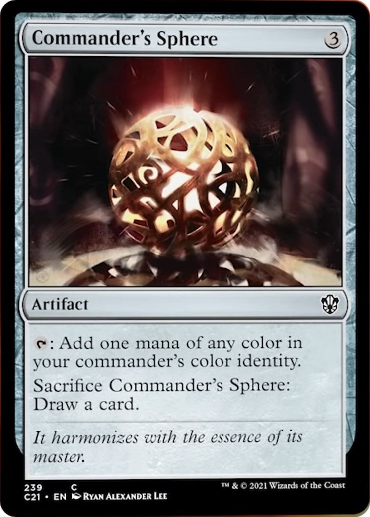 Image for Commander's Sphere (Commander 2021) (239) - Magic: The Gathering